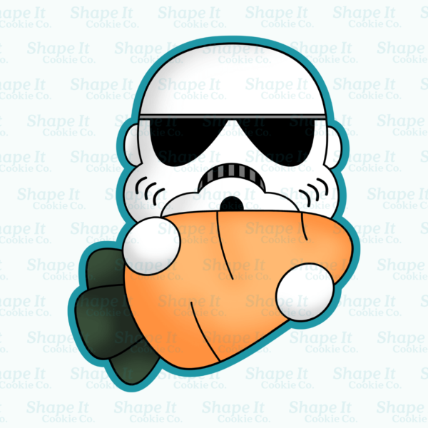 Space Wars Easter Stormtrooper Cookie Cutter - Image 2