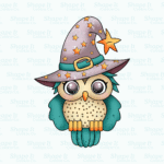 Magician Spooky Owl Cookie Cutter